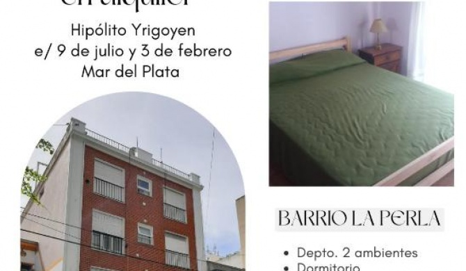 Departamento La Perla - Mar del Plata