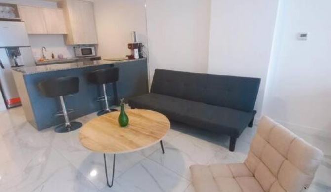 Loft hermoso con parrilla