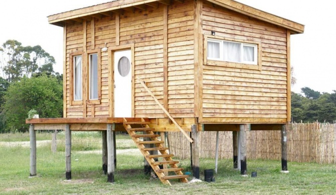 Tiny House Arenas de Oro. Campo, mar y paz.