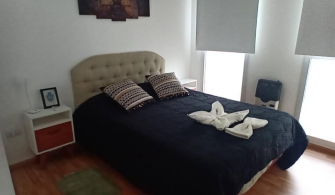 Hermoso Departamento Residencial para 3 personas