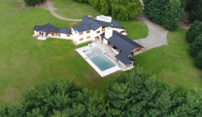 Chalet de campo en la Patagonia Argentina